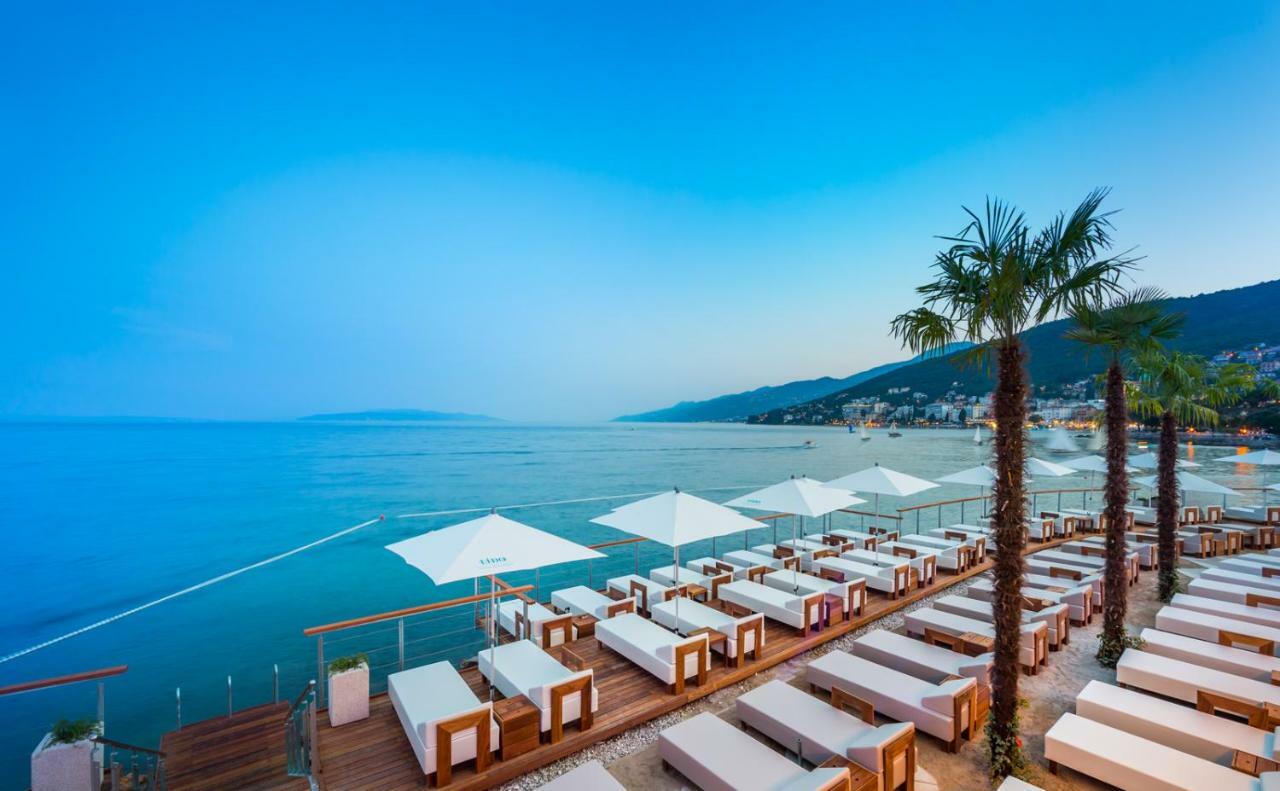 Deluxe Apartment Dora With A Private Parking, Terrace And See View ริเยกา ภายนอก รูปภาพ